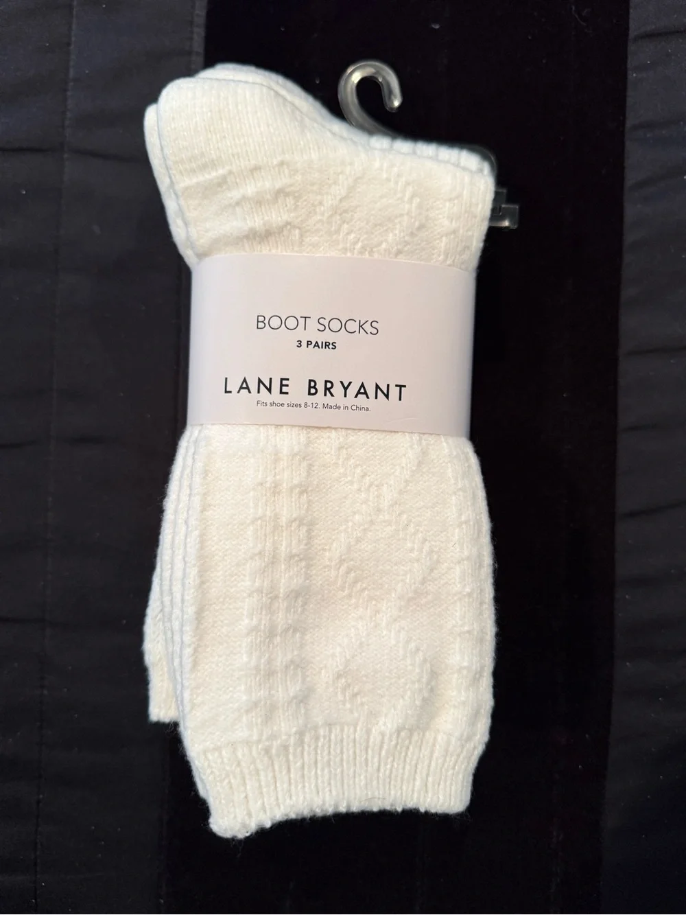 Lane Bryant 3-Pack Boot Socks